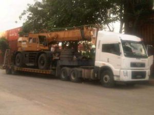 boskatrans truck lowbed